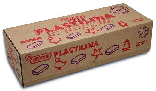 Plastilina JOVI 350 gr. Vermell