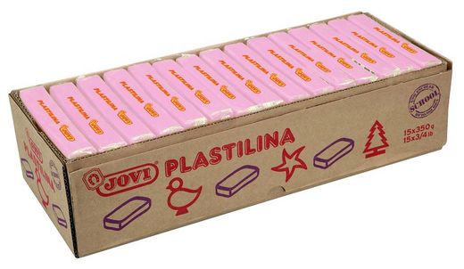 Plastilina JOVI 350 gr. Rosa