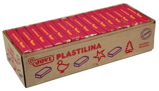 Plastilina JOVI 350 gr. Rubí