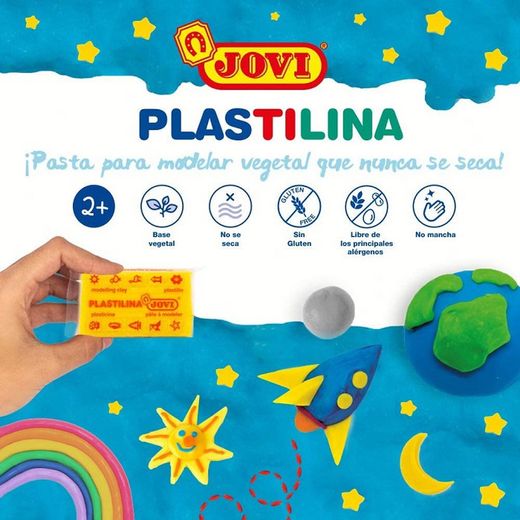 Plastilina JOVI 350 gr. Verd Clar