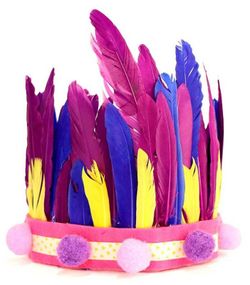 Plomes indi 25 mm x 140 mm aprox. groga