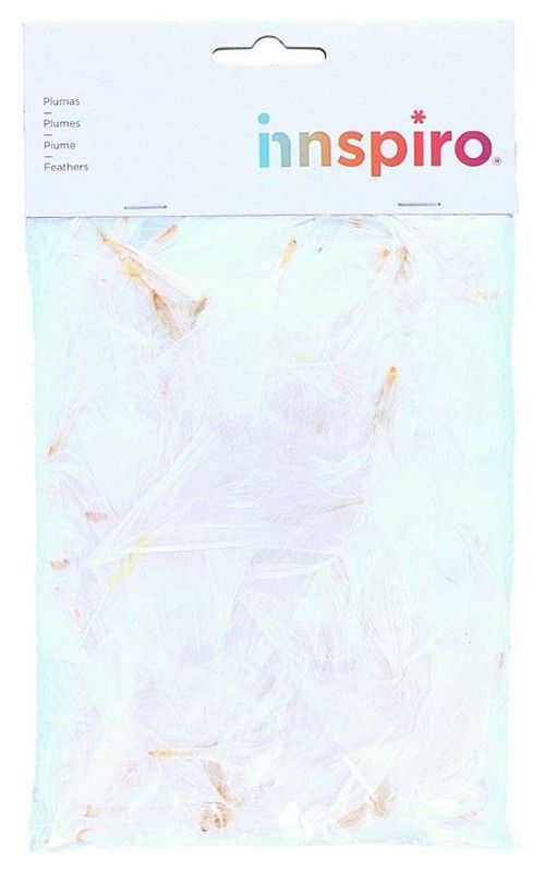 Plumón blanco 75 mm