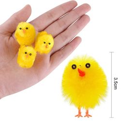 Pollet groc Mona de Pasqua 3,5 cm.