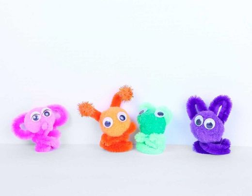 Pompones polipropileno mix 25 mm