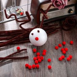 Pompons vermells Ø 10 mm