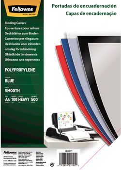 Portada Opaco Azul A4 polipropileno 450 micras