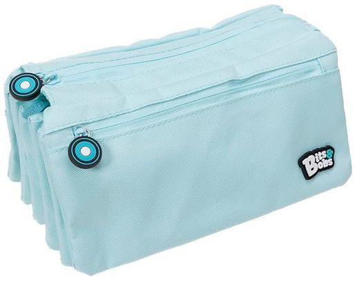 Portatodo cúadruple BITS&BOBS colores suave 4 compartimentos