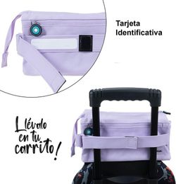 Portatodo cúadruple BITS&BOBS colores suave 4 compartimentos