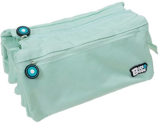 Portatodo cúadruple BITS&BOBS colores suave 4 compartimentos