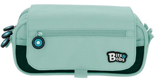 Portatode triple amb solapa BITS&BOBS colors suaus 3 compartiments