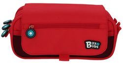 Portatodo triple con solapa BITS&BOBS colores vivos 3 compartimentos