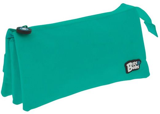 Portatodo triple plano BITS&BOBS colores vivos 3 compartimentos