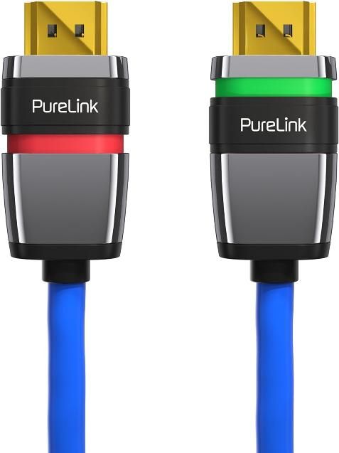Purelink Cabl Hdmi 4K 18Gb Engan Bloqueo 2M Azul
