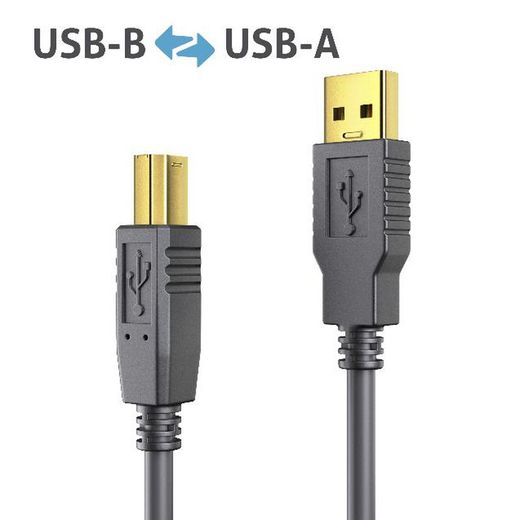 Purelink Cable Activo Usb 2.0 A-B 10M