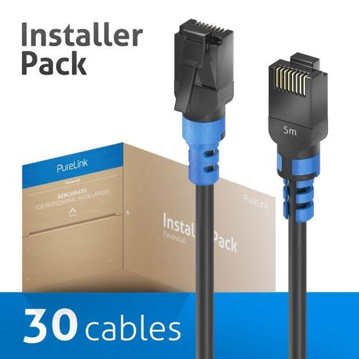 Purelink Cable Cat 6.A Utp Flexinstall 5M 30Uds