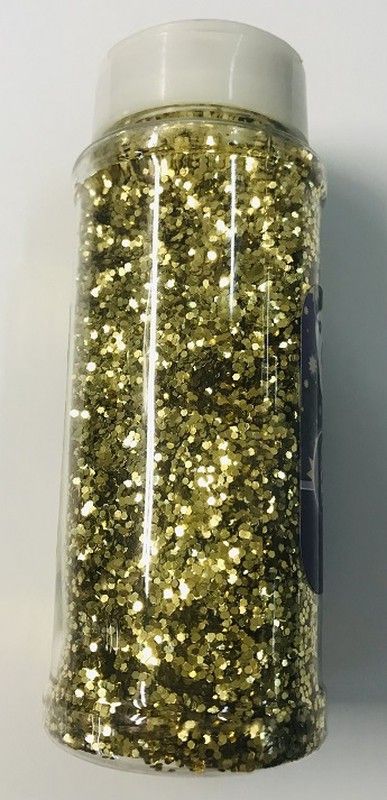 Purpurina bote salero mediano oro 113gr.