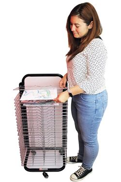 Rack de Secado con 25 bandejas