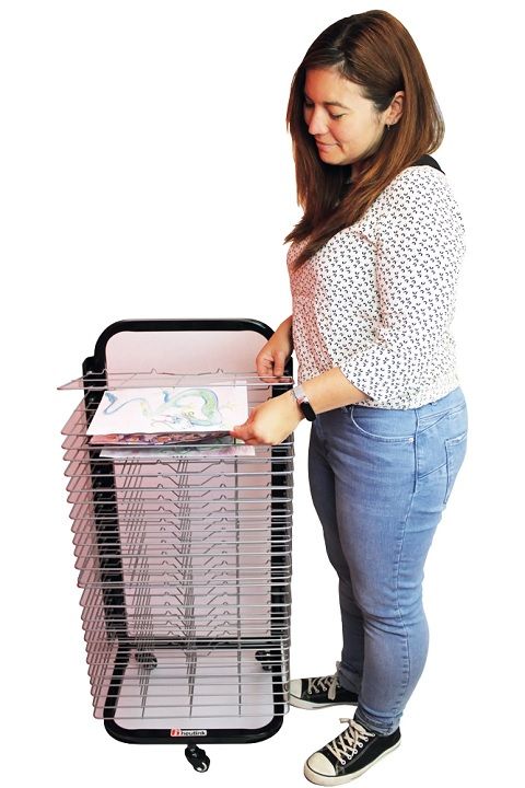 Rack de Secado con 25 bandejas