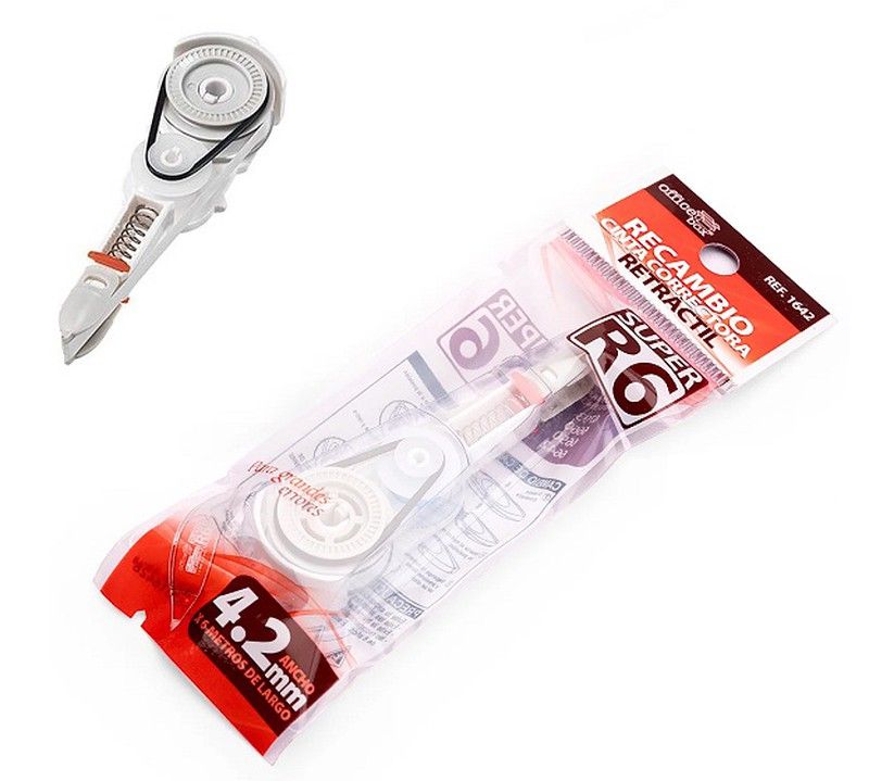 Recambio corrector cinta SUPER R6 ancho 4.2 mm