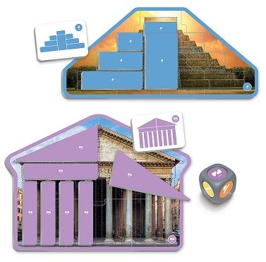 Reconoce y completa formas geométricas en la arquitectura