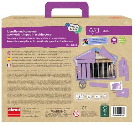 Reconeix i completa formes geomètriques a l'arquitectura