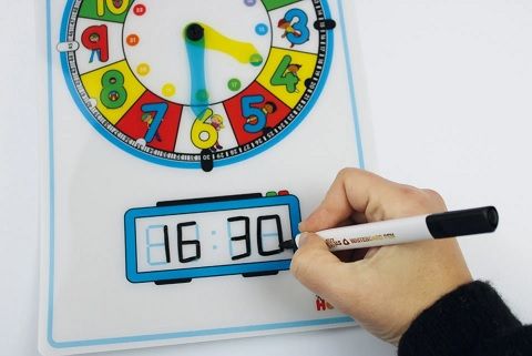 Reloj Didáctico Analógico-digital: Niños