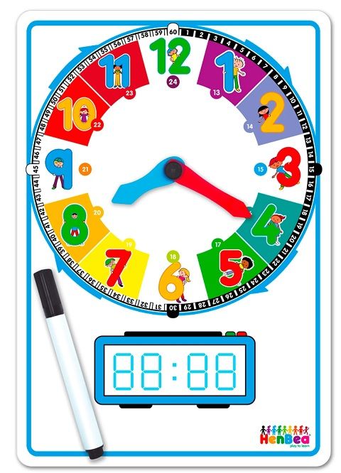 Reloj Didáctico Analógico-digital: Niños