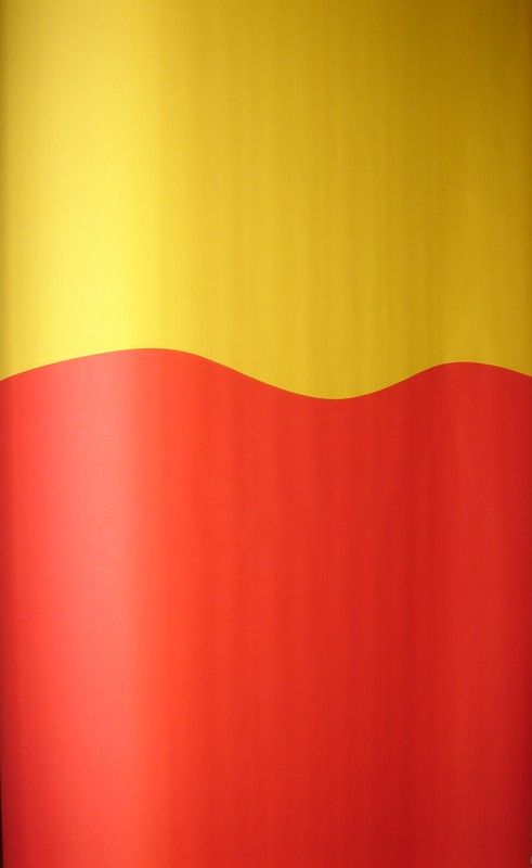 Rollo mural Bicolor Rojo/Amarillo - UE