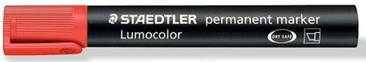 Retolador permanent LUMOCOLOR 350, Vermell