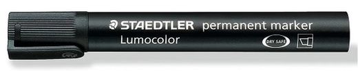 Rotulador permanente LUMOCOLOR 352, Negro