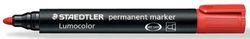 Retolador permanent LUMOCOLOR 352, Vermell