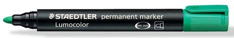 Rotulador permanente LUMOCOLOR 352, Verde