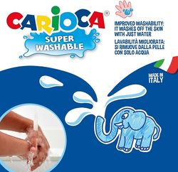 Rotulador CARIOCA Jumbo punta maxi caja 144 u.