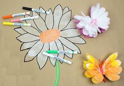 Retolador color Giotto Decor Materials 6 unt.