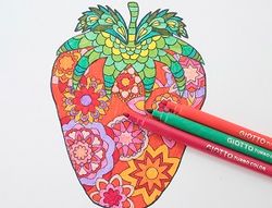 Retolador GIOTTO Turbo Color 12 colors