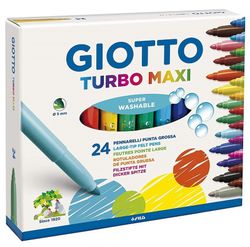Retolador GIOTTO Turbo Maxi 24 colors
