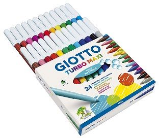 Retolador GIOTTO Turbo Maxi 24 colors