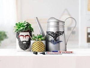 Rotulador permanente EDDING 3000-2, Rojo