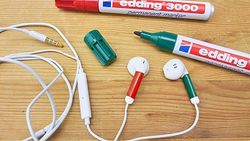 Rotulador permanente EDDING 3000-2, Rojo