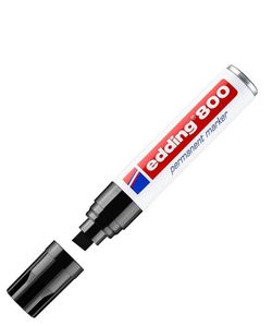 Retolador permanente EDDING 800 Negre p.bisellada