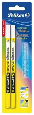 Retolador fluorescent PELIKAN esborrable 456/2B groc