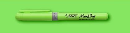 Rotulador fluorescente HIGHLIGHTER BIC, Verde