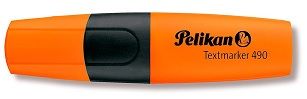 Rotulador fluorescente PELIKAN TEXTMARKER 490, Naranja