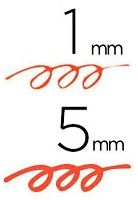 Retolador fluorescent PELIKAN TEXTMARKER 490, Vermell