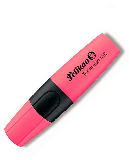 Rotulador fluorescente PELIKAN TEXTMARKER 490, Rosa