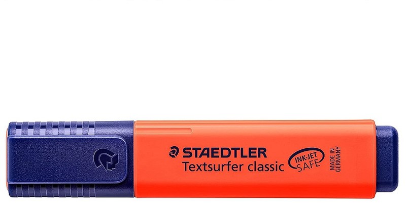 Rotulador fluorescente Staedtler TEXTSURFER 364-2 Rojo Staedtler MF-E0607.  — latiendadelmaestro