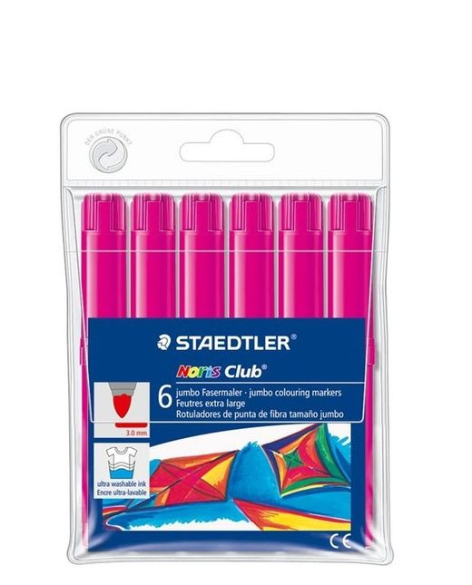 Rotulador STAEDTLER Jumbo 340, Rosa