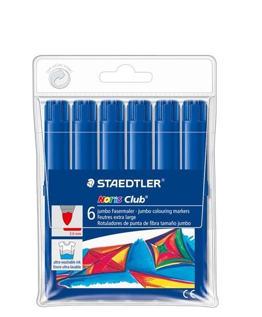 Rotulador STAEDTLER Jumbo 340, Azul Oscuro