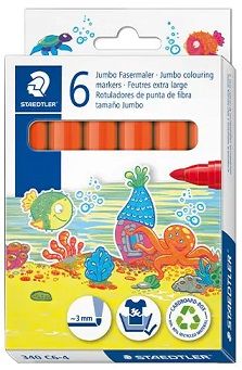Retolador STAEDTLER Jumbo 340, Taronja