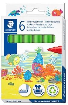 Retolador STAEDTLER Jumbo 340, Verd Clar
